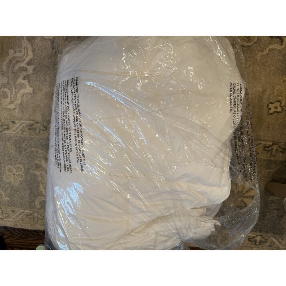 IEnjoy Home White Down Alternative King/cal Down Alternative Comforter NEW
